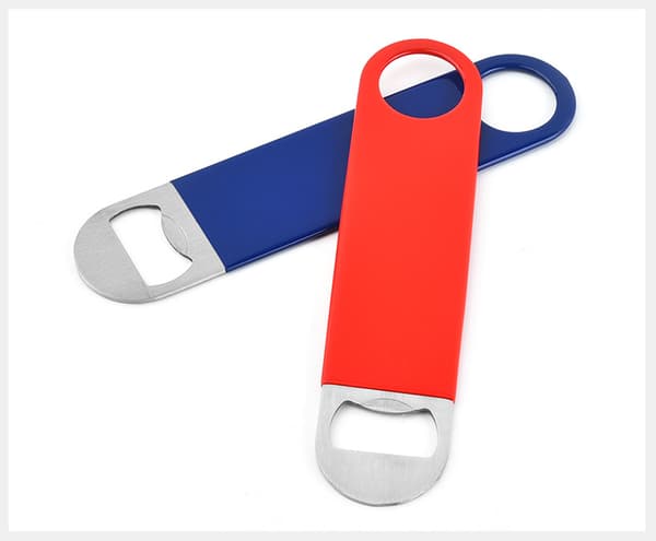 3-pakning kraftig flat flaskeåpner i rustfritt stål, flat flaskeåpner, solid og holdbar ølåpner (stykker)