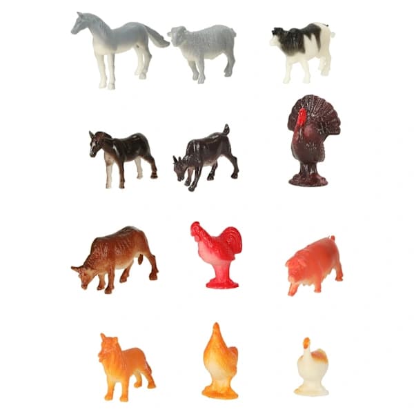 Dinosaurfigurer Leker - 48 deler [CO]