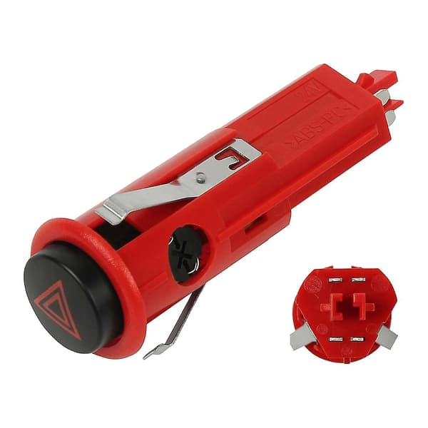 Hazard Warning Light Switch for Scania Light 1327015 red red