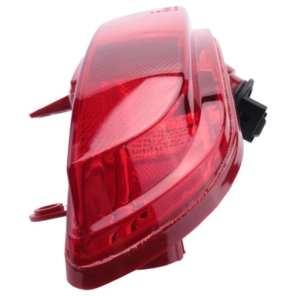 6350HA with bulb left for 206 207 car rear bumper fog light reflector