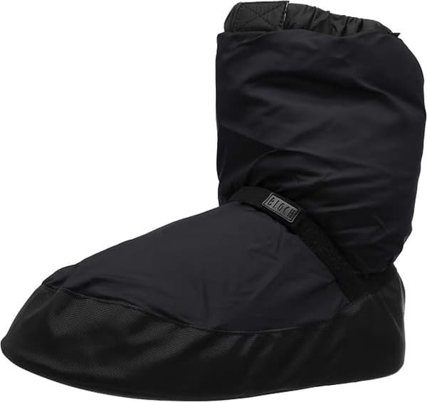 Unisex Voksen Opvarmnings Bootie Dansesko Sort