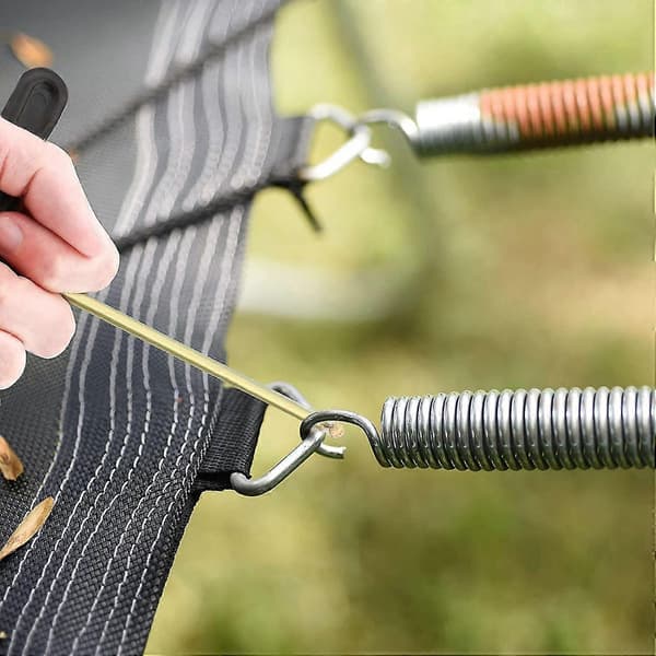 8 stykker skøjtesnørebånd skøjtestrammerværktøj skøjtesnørestrammer skøjtesnøre trampolin også [DB]