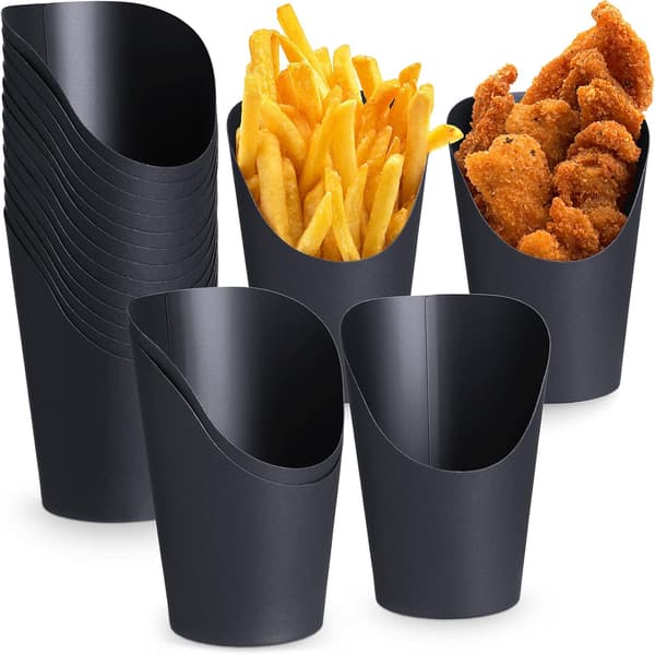 100 stk. 14 oz sort til fest Black