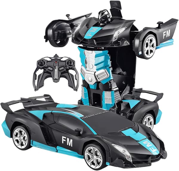 Leketøybil 2.4 G Fjernkontroll Transformers Robot