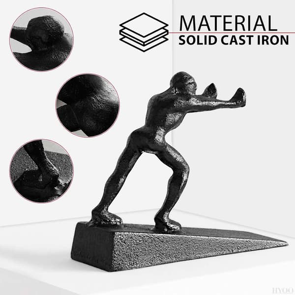 Cast Iron Door Stop - Decorative Door Stop