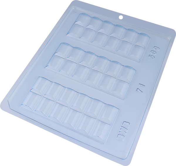 Pralinform Block Sjokoladeform - BWB 71 Transparent transparent