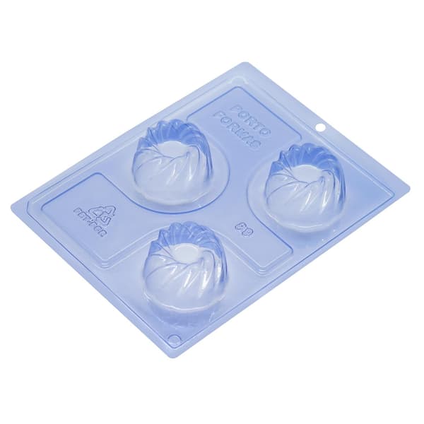 Pralineform Chokoladeform - Porto Formas 89 - Special 3-dels form Transparent transparent