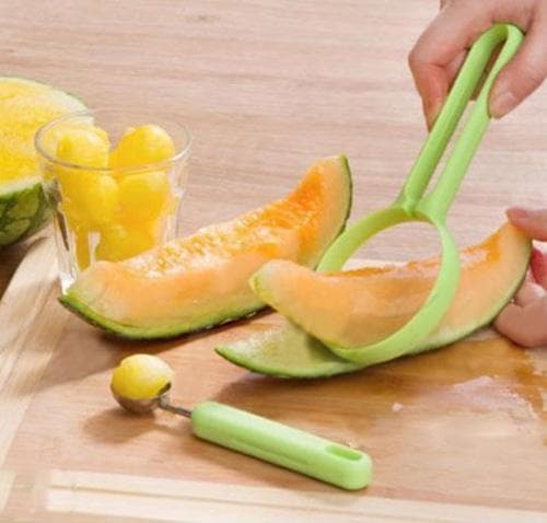 Meloninkuorija + hedelmäkauha