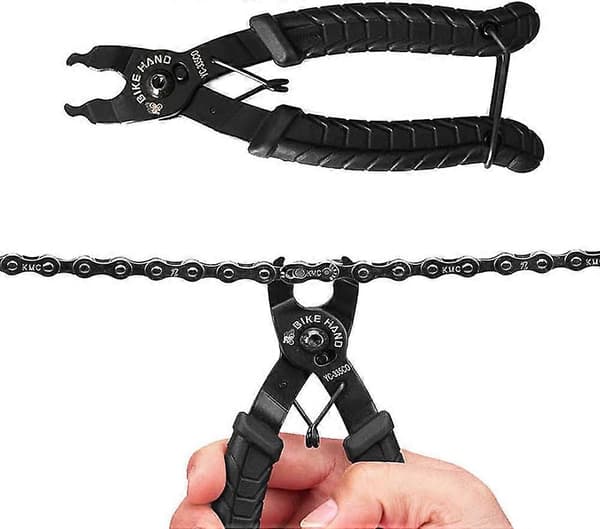Bike Chain Tool Kit Bicycle Link Pliers+Chain Breaker+Chain Gauge+Quick Clips for Bicycle Chain