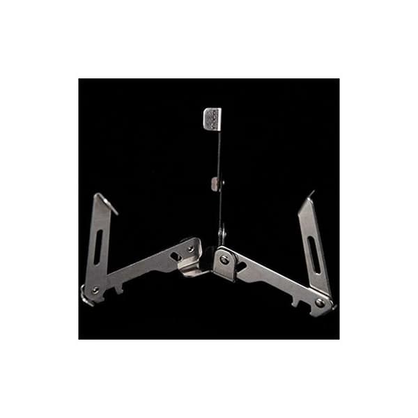 Outdoor Container Stove Stabilizer Gas Canister Holder Foldable Container Folding Stand Fuel Camping Stove Stabilizer