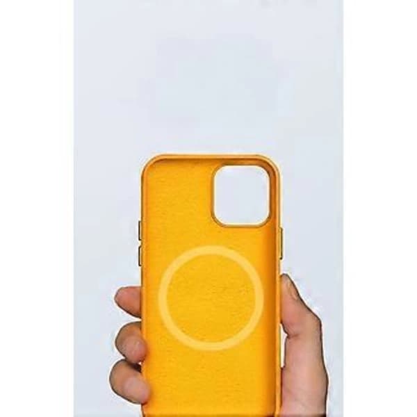 Magnetisk skinnveske til iPhone 14 Pro Max, 6,7 tommer, slank og tynn design, elegant og lett å holde [CO]