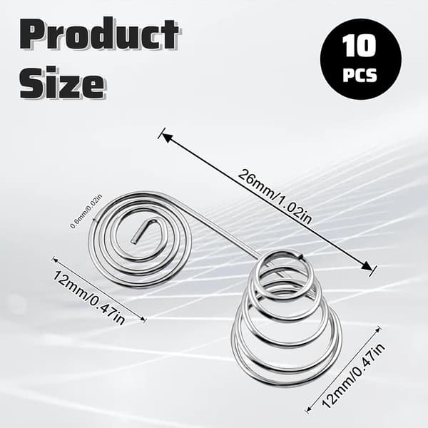30 stk AA-batterikontakter Terminaler Erstatning for batterirom