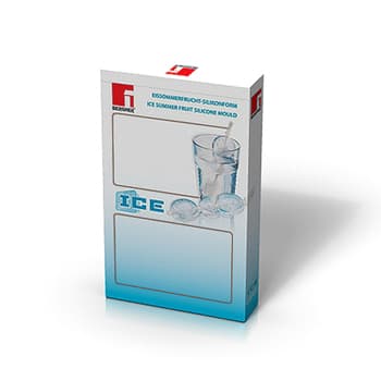 Bergner Isform Silikone Sommerfrugter Turkos blue