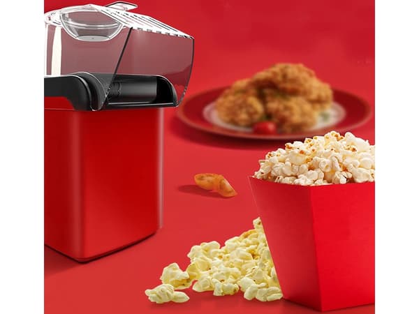 Popcornmaskine 1200 W - Varmluft uden olie 724