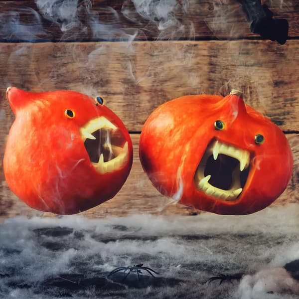 Halloween vita tänder huggtänder tänder, kostym, rolig Halloween-klänning