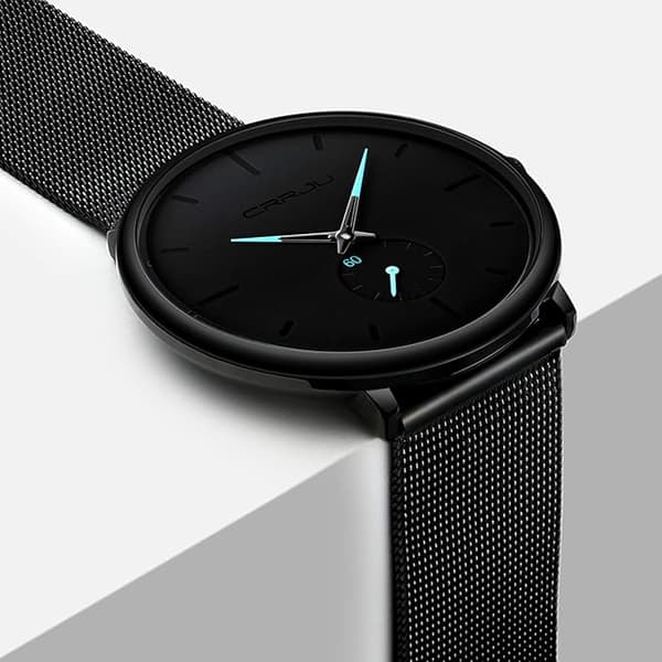Herrklockor Ultratunna Minimalistiska Vattentäta - Mode Armbandsur