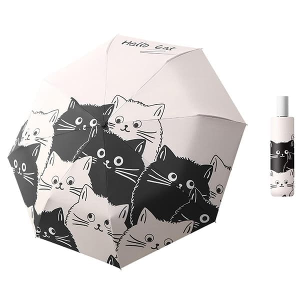 Portable Travel Umbrella, Windproof Design with Inverted Folding Structure for Compact Storage, Lightweight UV Protection Rain Sunshade for Men and