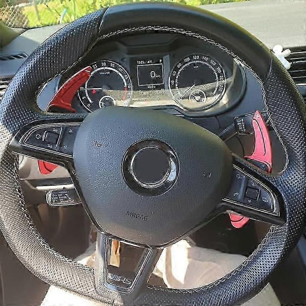 Paddle Shift til Skoda Kodiaq Octavia Vrs Rs A7 Mk3 5e Superb B8 Scala Karoq Ratforlænger Gearkasse Gearskiftepaddle 26s