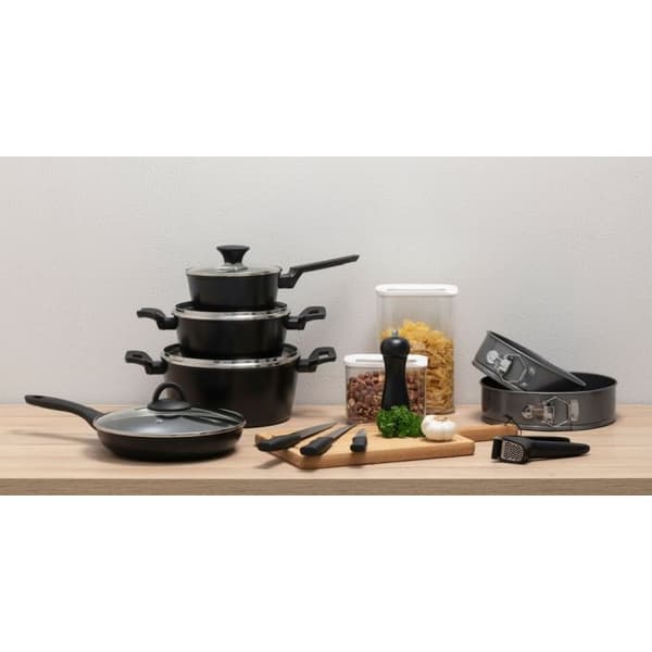 Irtopohjavuoat – 2 kpl, 20 cm, 24 cm Svart black