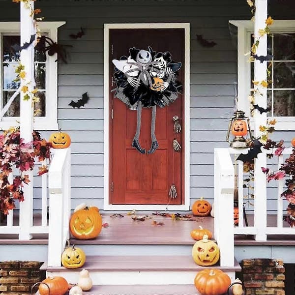 Nightmare Before Christmas Samleobjekt, Tim Burtons Jul, Disney-tema Ornament For Dørhylle, Halloween