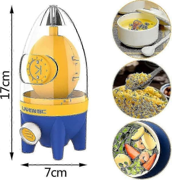 Eggvisp Manuell Eggmikser Eggprodusent Eggeplommefordeler Med Snor For Hardkokte Egg