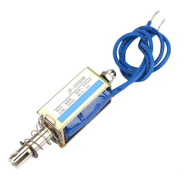 6V 12V 24V DC Elektromagnet 5N Trekkraft 10mm Slaglengde