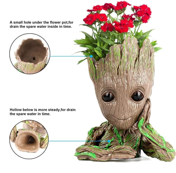 Baby Groot pot - Figures with plants and pens from the classic