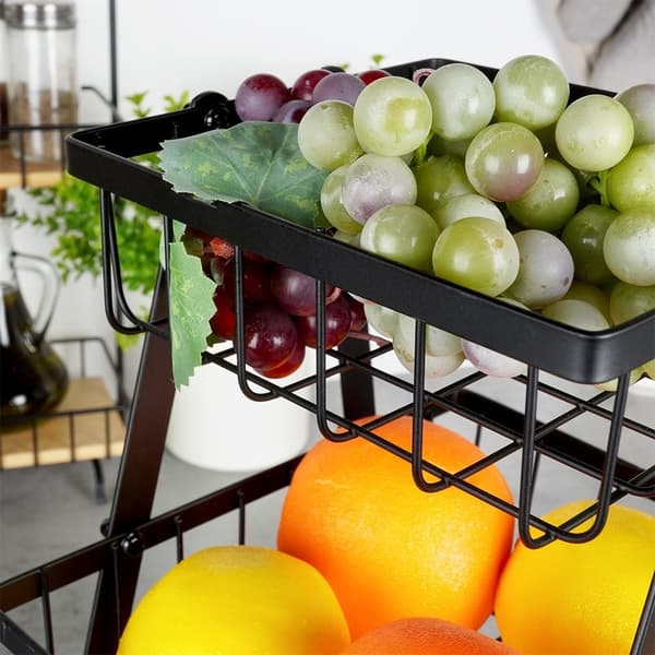 Kolmikerroksinen Loft-tyylinen Hedelmäkori, Täydellinen Keittiöön