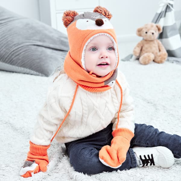 Babyluer Skjerf Luer Vår og Vinter Gutter Jenter Luer Babyluer
