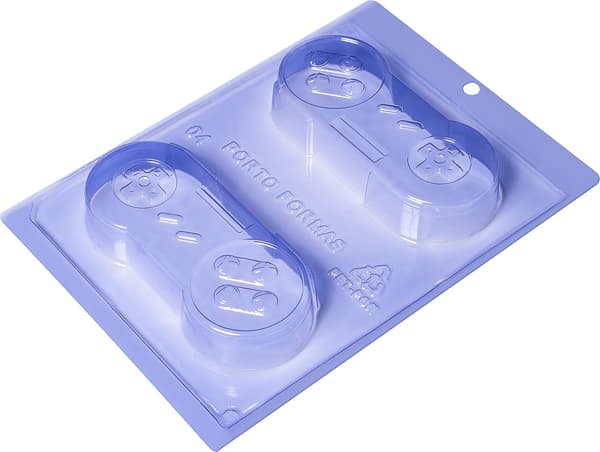 Pralineform Spilcontroller Chokoladeform - Porto Formas 04 - Special 3-delt form Transparent transparent