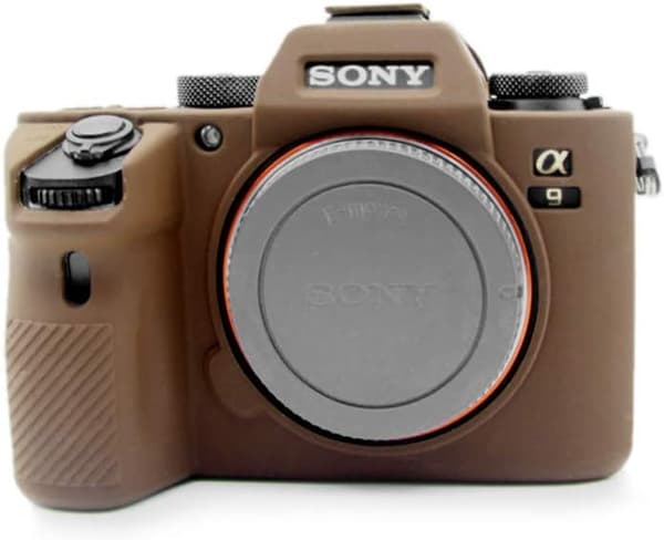 Fodral för SONY A73 A7RM3 A7R3 III skyddande skal (kaffe)