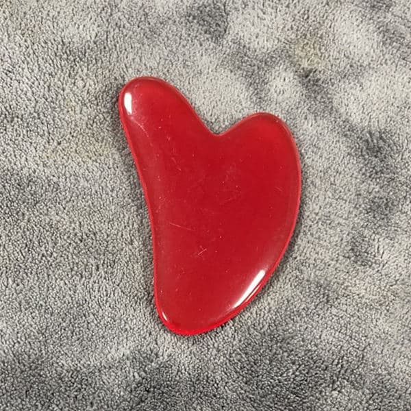 Guasha-kaavin hierontalauta PUNAINEN RED