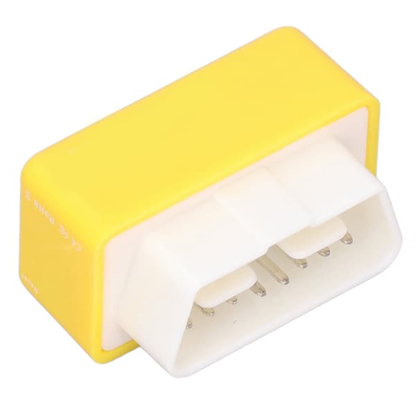 ECO OBD2 Plug Drive Chip ABS Drivstoff Robust Økonomi Tuning Box Universal for Biler Etter 1996 Gul