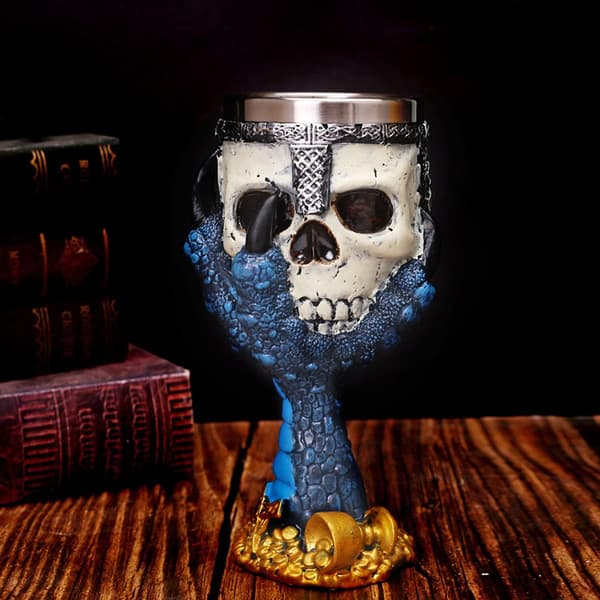 Creative Water Cup 3D Skull Cup, Skull Water Cup, Mug Stainless Steel