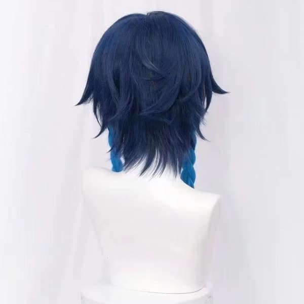 Wendy cosplay paryk original gud serie anime spil gradient farvning omvendt flettet anime cosplay paryk