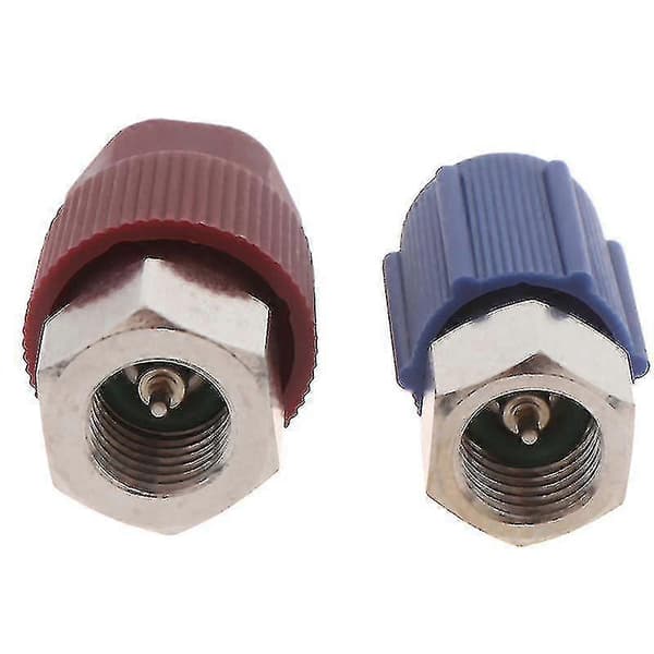 R-12 til R-134a Retrofit Konverteringsadapter Kobling 1/4 Sae Ventilkits