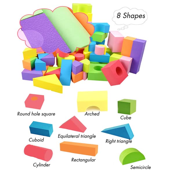 Educational Building Blocks in EVA Foam for Children