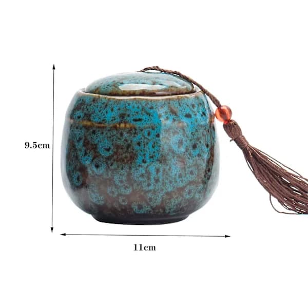 Mini Cremation Urns for Human Ashes - Small Handmade Ceramic Keepsake Urns