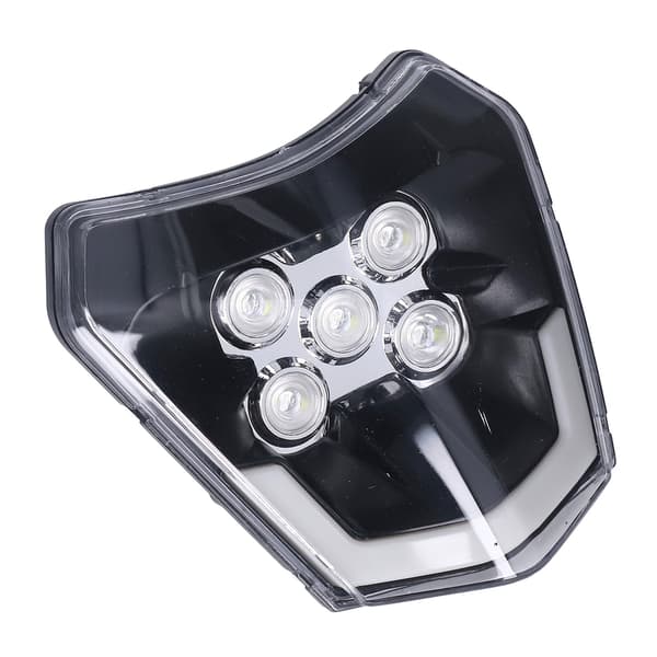 Motorcycle LED Headlight 5LED Strong Light Waterproof Strong Seal Shockproof Replacement for EXC SXF MX Dirt Bike