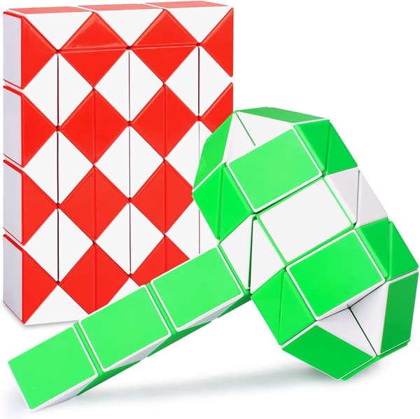 48 Kilar Fidget Snake Cube Magic Twist Palapeli Sensoriset Lelut Aivot