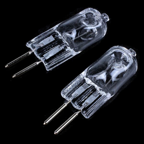 8x 220v 35w G5, 3-pin strømforsyning dobbel halogenlampe varmhvit