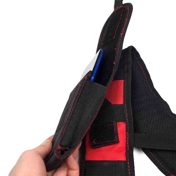 Tool Belt Suspenders Work Braces Flexible Adjustable Straps With Moving Padded Shoulders With 4 Loops-FX-