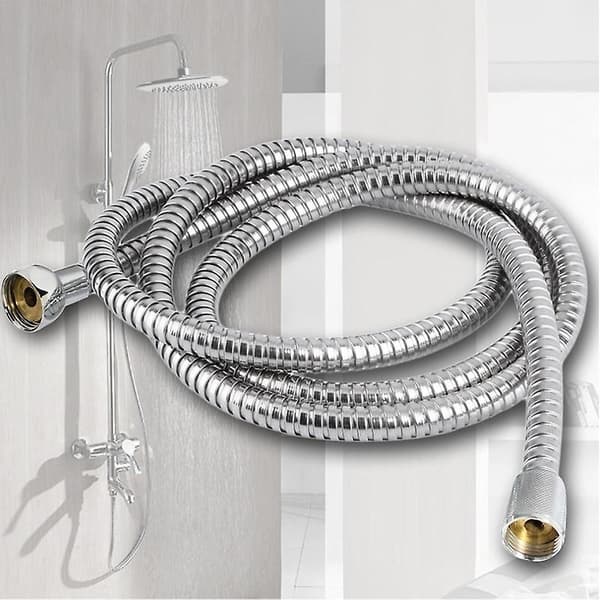 Thickened Stainless Steel Shower Hose 3 Meter G1/2 Handheld Bathroom Sprayer Connection Hose NEW-
