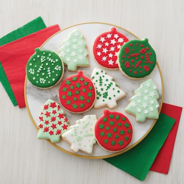 Wilton Udskærere & Stencils Jul pk/4 multifärg multicolor