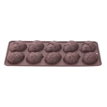 Påskeæg Chokoladeform silikone Tala Brun brown