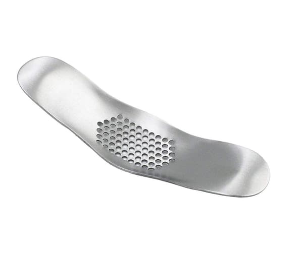 Garlic Chopper in Stainless Steel, Garlic Press, Dishwasher Safe