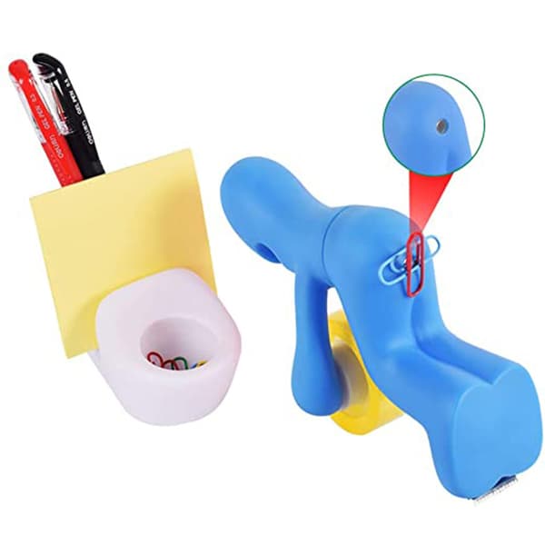 Tejphållare Skrivbord Kontorsmaterial Station Butt Tejpdispenser Gem