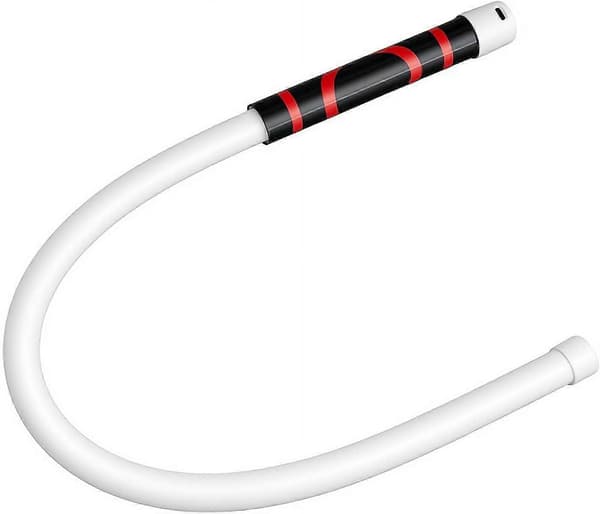 Fleksibel LED-lampe Bøybar silikonarbeidslampe med 3 moduser 800 lm lysstyrke og oppladbart batteri av type C[LD]