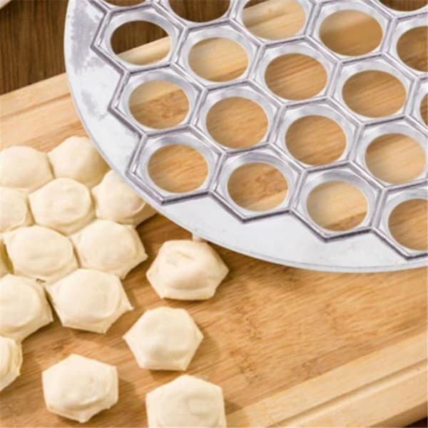 Pelmeni-form, deigform, 37 hull aluminiumslegering deigform