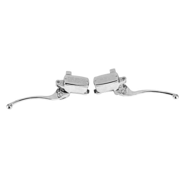 Hydraulic Clutch Master Cylinder Lever Pump Silver for Motorcycle ATV with 1 Inch Handlebar